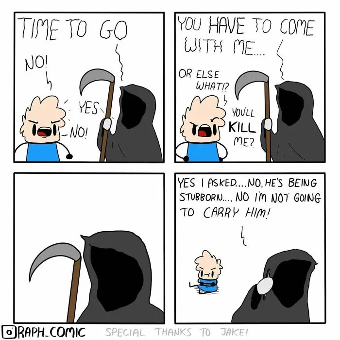 This Artist Creates Dark, Funny, And Unexpected Comics (35 Pics)