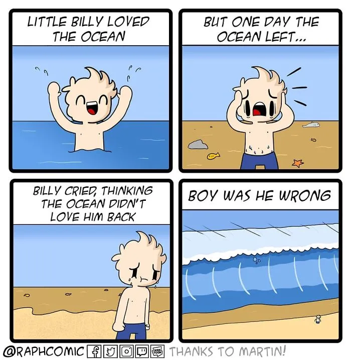This Artist Creates Dark, Funny, And Unexpected Comics (35 Pics)