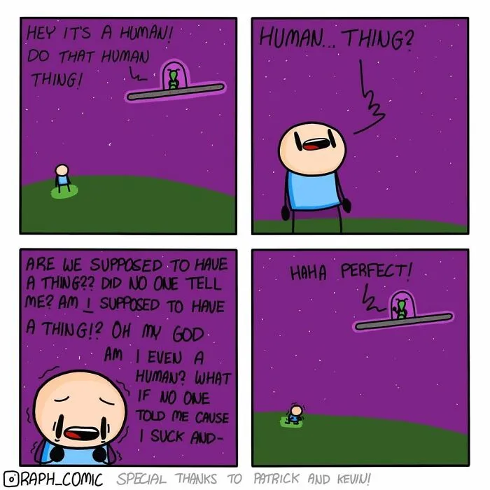 This Artist Creates Dark, Funny, And Unexpected Comics (35 Pics)