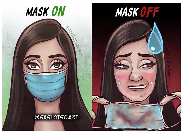 Relatable Girl Struggles Illustrated In 40 Comics By Sashotso Art (New Pics)