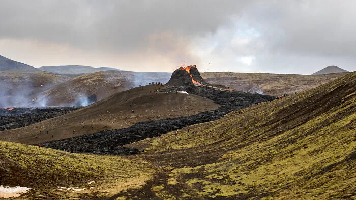 I Hiked To Discover The Youngest Volcano In Iceland