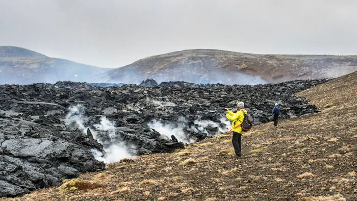 I Hiked To Discover The Youngest Volcano In Iceland