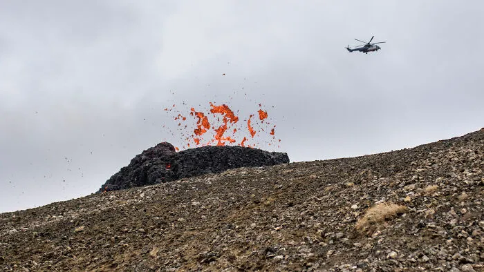 I Hiked To Discover The Youngest Volcano In Iceland