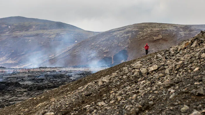I Hiked To Discover The Youngest Volcano In Iceland