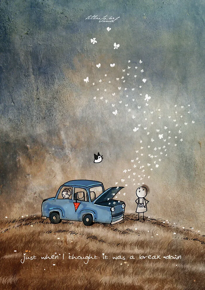 Artist Draws Adorable Illustrations About Love And Life, Here Are 62 Of The Best