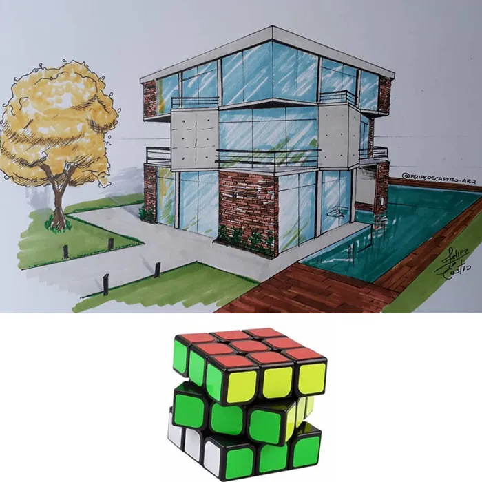 An Architect Draws Buildings Inspired By Everyday Objects (30 Pics)