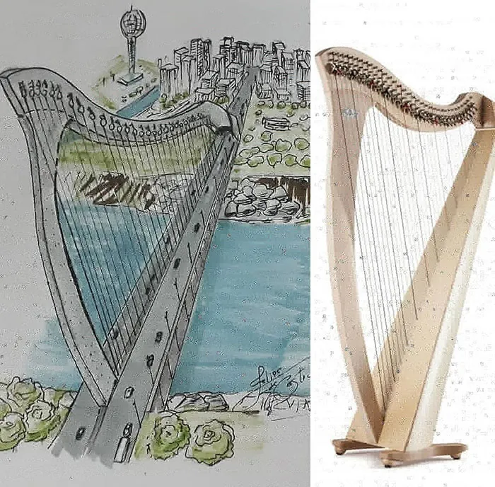 An Architect Draws Buildings Inspired By Everyday Objects (30 Pics)