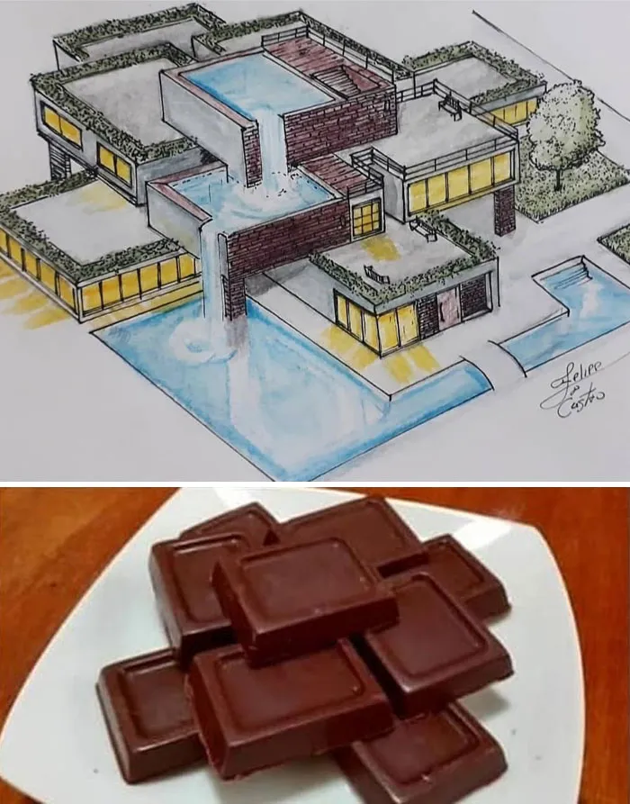 An Architect Draws Buildings Inspired By Everyday Objects (30 Pics)