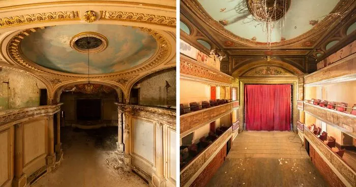 Here Are The Most Beautiful Abandoned Theaters That I Found Around The World (25 Pics)
