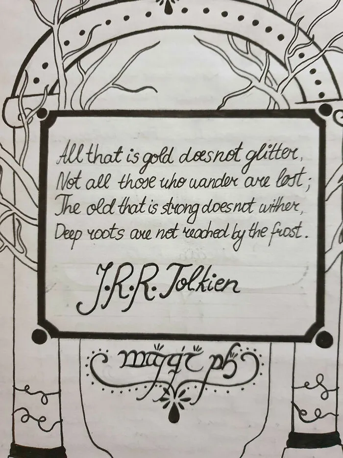 My Favorite Quote And Messy Handwriting