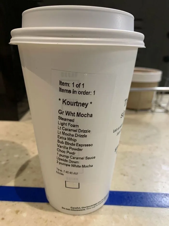 Here Are 27 Funny Orders Baristas Had To Deal With