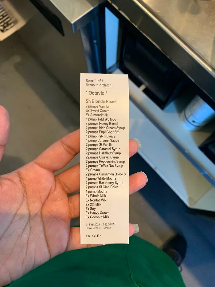 Here Are 27 Funny Orders Baristas Had To Deal With