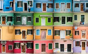 I Photographed Beautiful Colorful Places In The World And I Made A Collages Of Them (6 Pics)