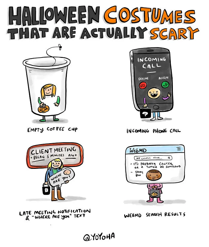 40 Satirical Comics About Everyday Incidents By Yoyoha