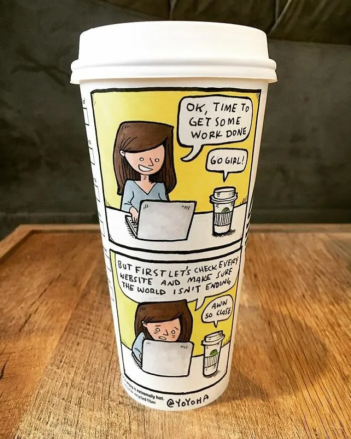 40 Satirical Comics About Everyday Incidents By Yoyoha