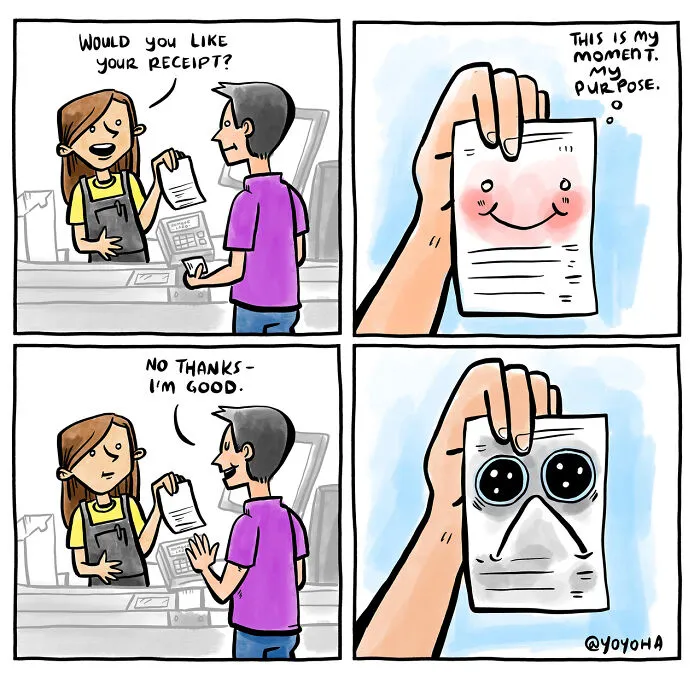 40 Satirical Comics About Everyday Incidents By Yoyoha