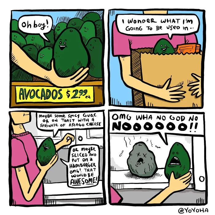 40 Satirical Comics About Everyday Incidents By Yoyoha