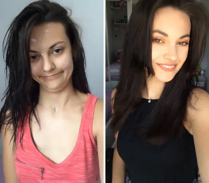 30 People Who Revealed How They Normally Look Vs. How They Make Themselves Look When 'Catfishing'