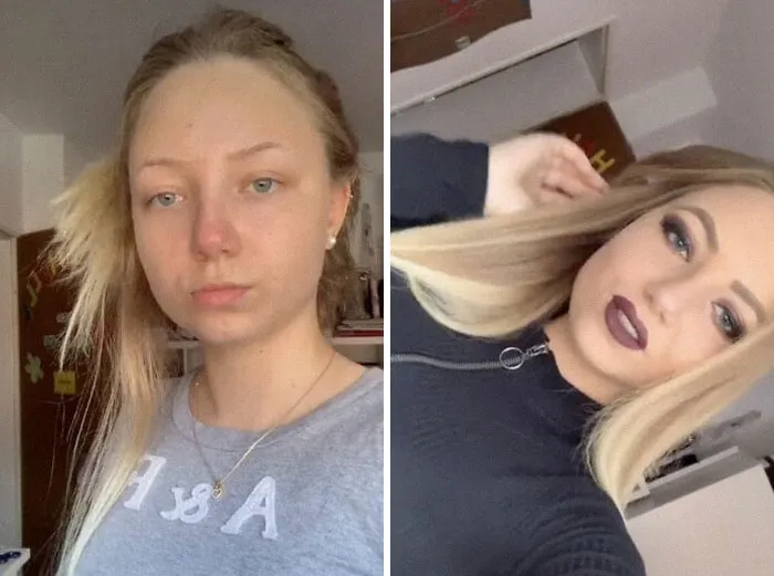 30 People Who Revealed How They Normally Look Vs. How They Make Themselves Look When 'Catfishing'