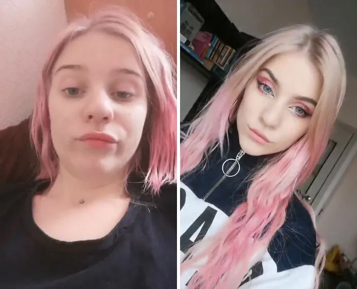 30 People Who Revealed How They Normally Look Vs. How They Make Themselves Look When 'Catfishing'