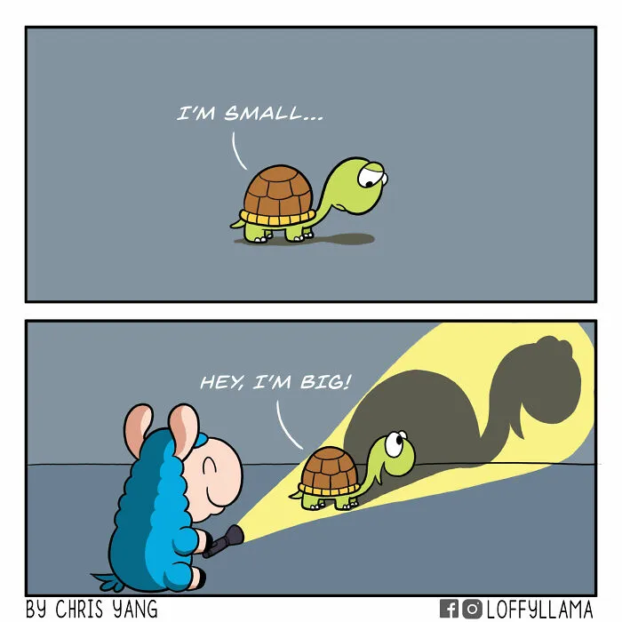 My 45 New Comics About A Blue Llama That Supports His Friends In A Wholesome Way