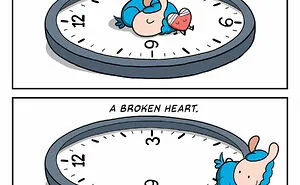 My 45 New Comics About A Blue Llama That Supports His Friends In A Wholesome Way