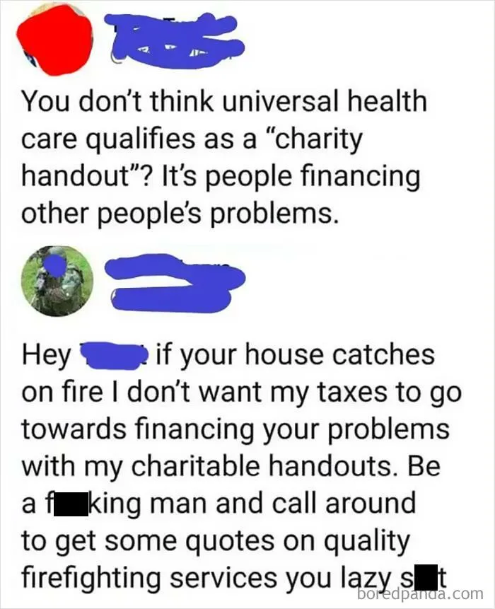 It's A Charity Handout
