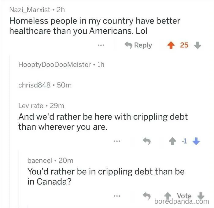 When You’d Rather Go Bankrupt Than Go To Another Country For Better Healthcare. Because America