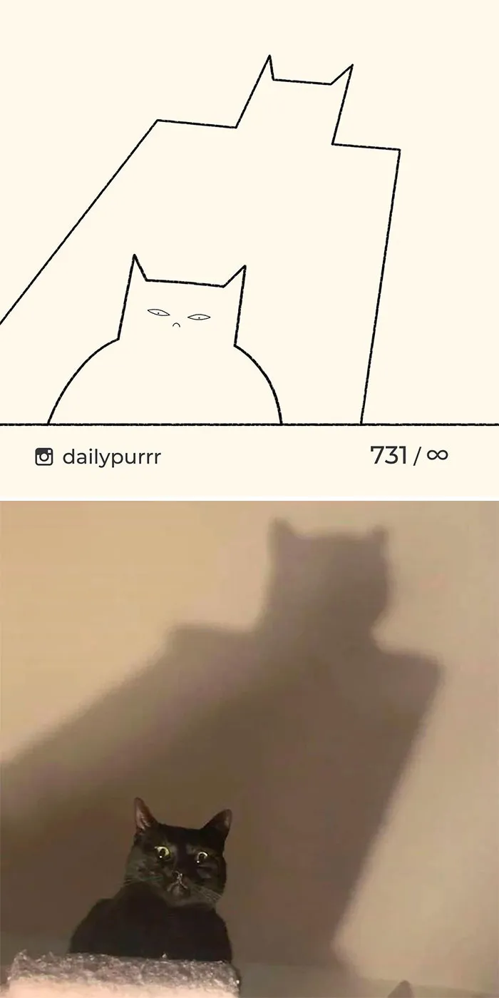 Here Are My 40 Really Bad Cat Drawings To Make You Laugh (New Pics)