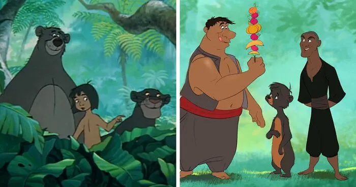 Artist Turns Disney Characters From Animals To Humans And Vice Versa (22 New Pics)