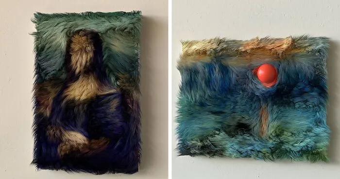 Artist Transforms Famous Paintings Into Realistic 3D Furry Artworks