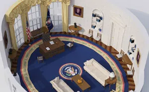Digital Artists Recreated The Changes The Oval Office Went Through Over The Last 100 Years