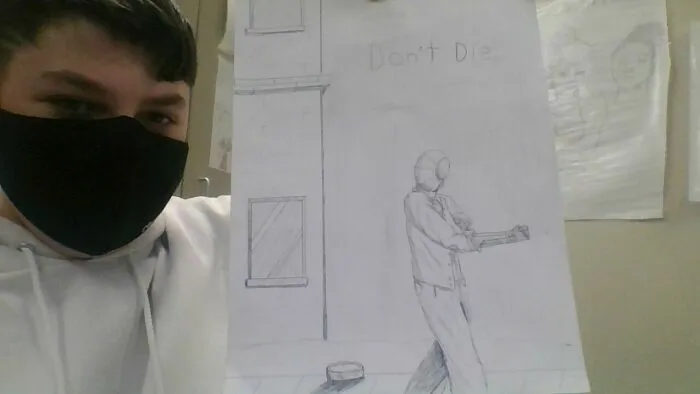 Cover Art For My Comic "Don't Die."