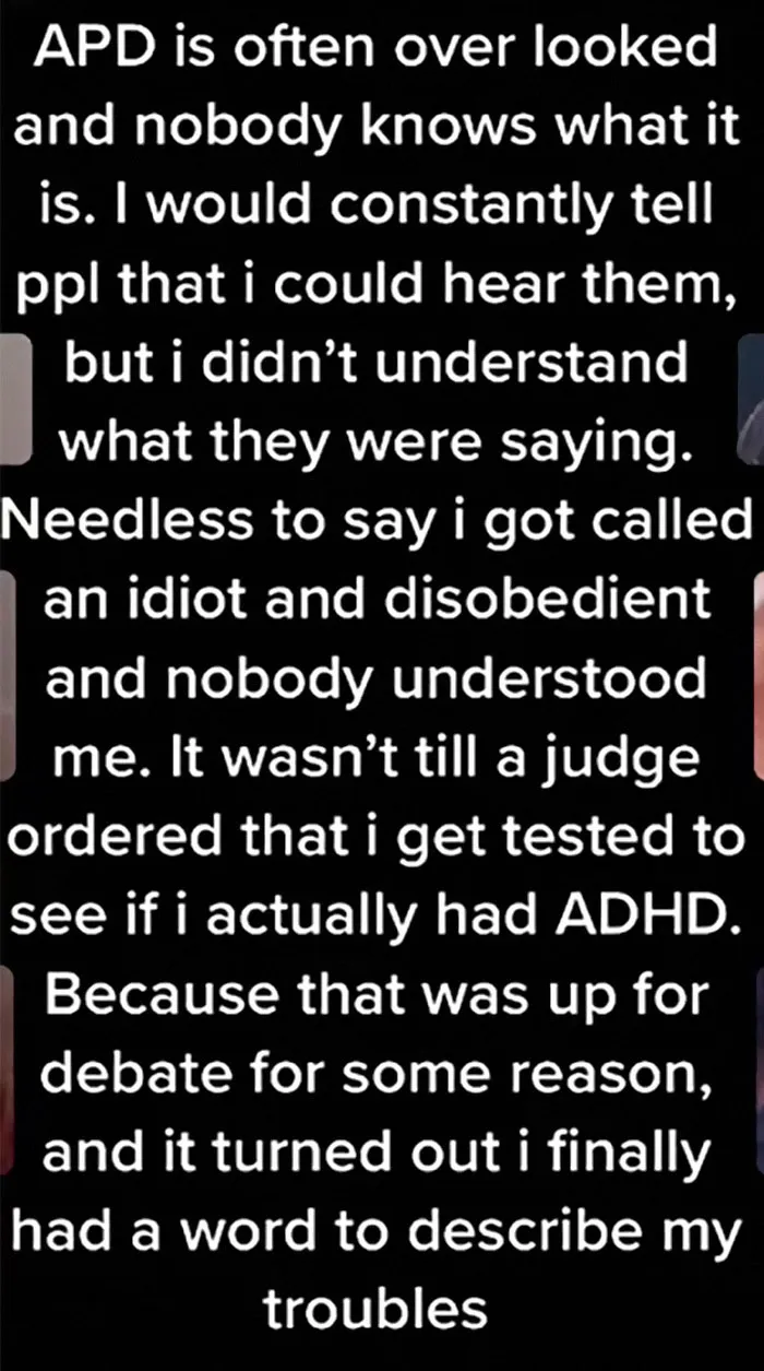 APD Is Often Overlooked