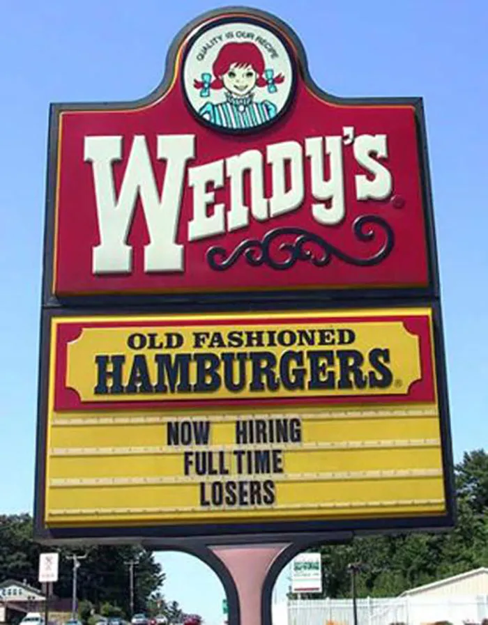 45 Of The Most Hilarious Fast Food Signs Ever Captured