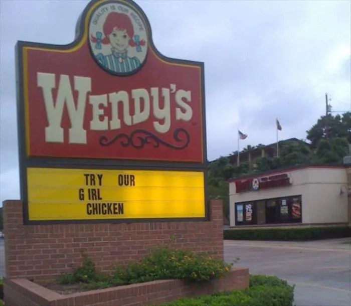 45 Of The Most Hilarious Fast Food Signs Ever Captured