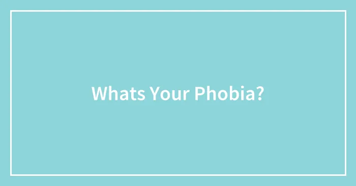 Whats Your Phobia?