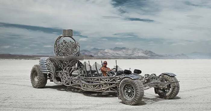 I Made A Book About Mutant Vehicles From The Burning Man Festival