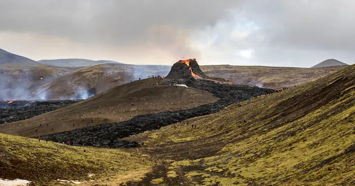I Hiked To Discover The Youngest Volcano In Iceland