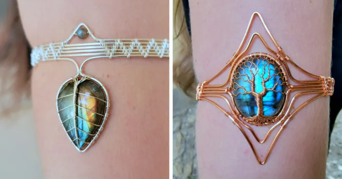 I Use Gemstones And Wire To Create Jewelry Inspired By Fantasy And Nature (12 Pics)