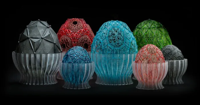 I Made Special Easter Eggs 3D