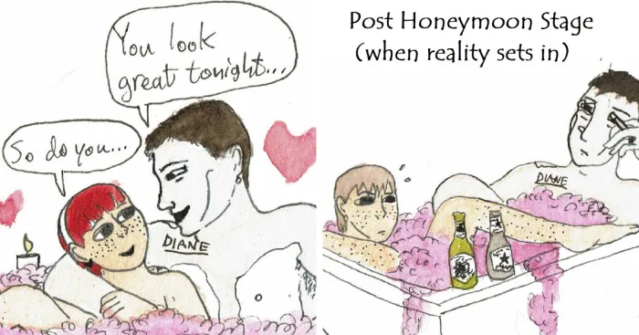 I Made 21 Comics About A Couple Experiencing The Troubles, Trials, And Joys Of Their First Pregnancy
