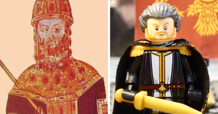 I Reimagined 13th-Century Byzantine People As LEGO Figures