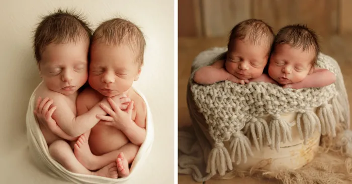 I Photographed Newborn Twins In Chicago