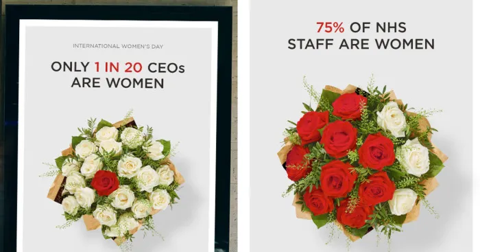 Flower Company Highlights Gender Inequality With New Bouquets