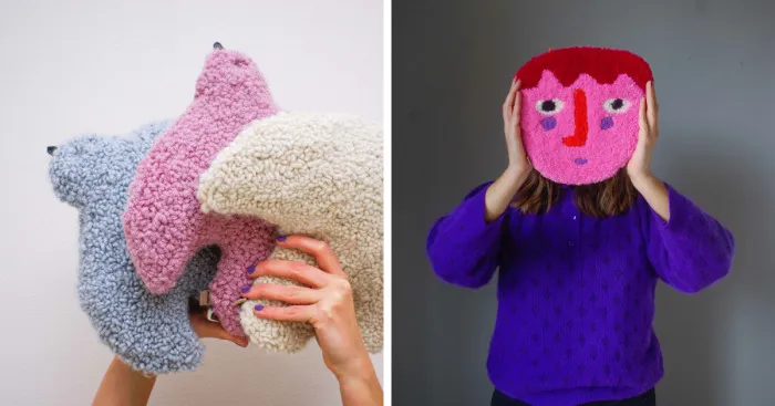 I'm A Textile Artist And I Paint With Wool