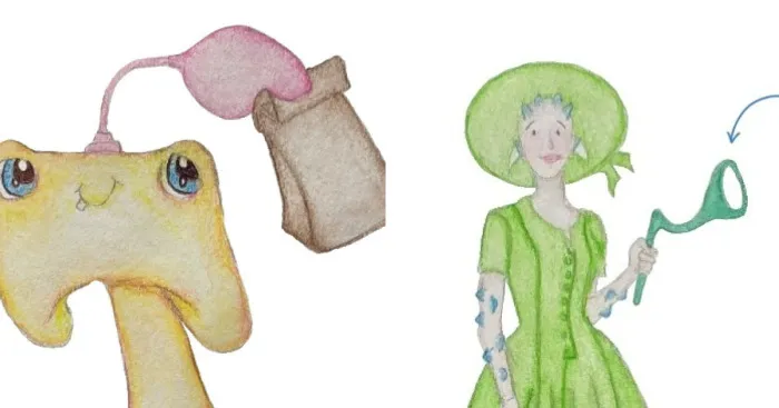 Kid Literature Illustrations I Do About The Inventions That I Saw In The Year 2098