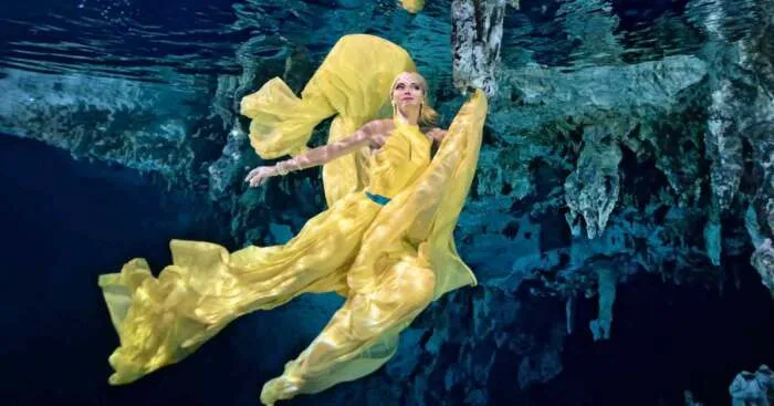 I Realized An Underwater Fashion Photoshoot In A Mexican Cenote