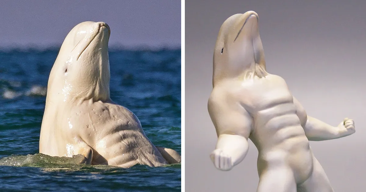 Este artista japonés transforma curiosos momentos de animales en esculturas, y el resultado es divertidísimo (30 fotos nuevas)