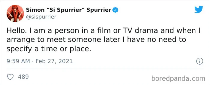 People Are Exposing The Totally Unrealistic Behaviors Of TV Or Movie Characters In Funny Tweets (40 Pics)